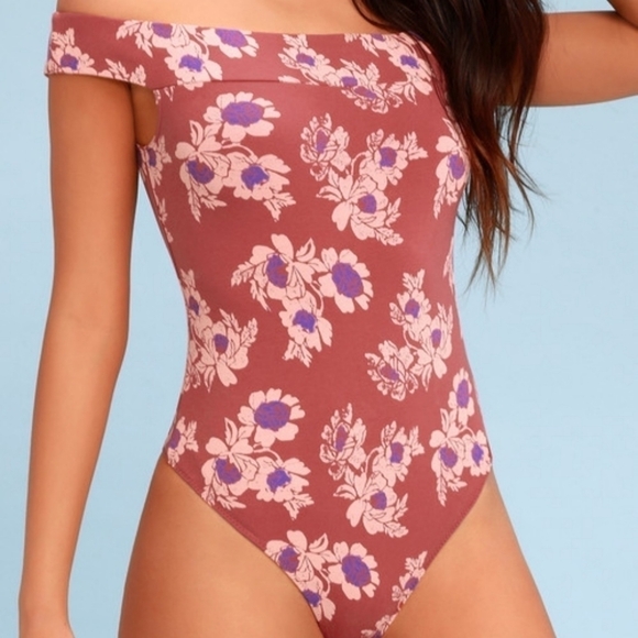 Intimately Free People So Much Off Shoulder Bodysuit - Picture 1 of 5